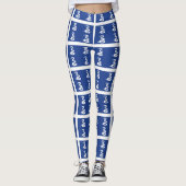 Vlag van Martinique Leggings (Voorkant)