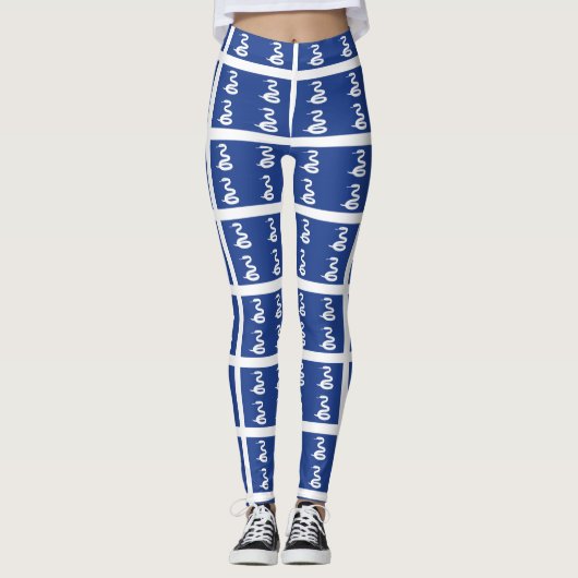 Vlag van Martinique Leggings (Voorkant)