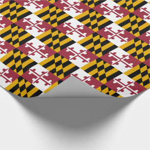 Vlag van Maryland Cadeaupapier