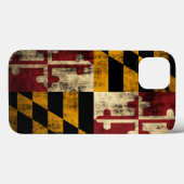  vlag van Maryland Case-Mate iPhone Case (Achterkant (horizontaal))