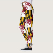 Vlag van Maryland Leggings (Links)