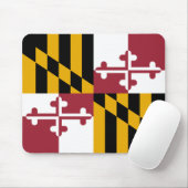 Vlag van Maryland Muismat (Met muis)