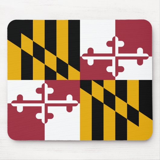Vlag van Maryland Muismat (Voorkant)