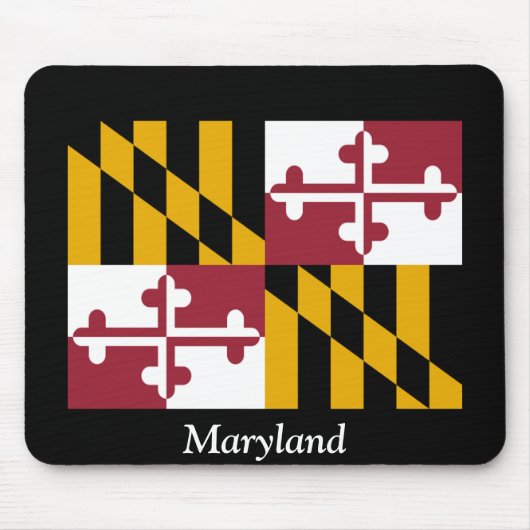 Vlag van Maryland Muismat (Voorkant)
