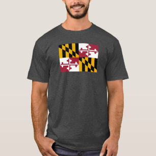Vlag van Maryland oversized T-shirt