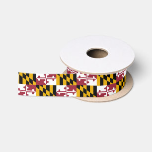 Vlag van Maryland Satijnen Lint