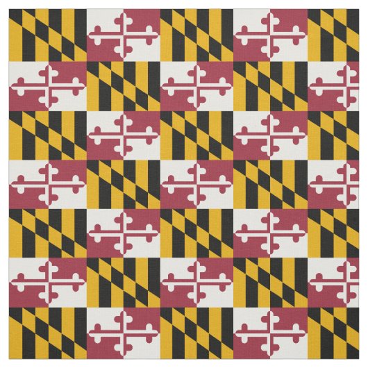 Vlag van Maryland Stof (Swatch)
