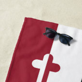 Vlag van Maryland Strandlaken (In situ)