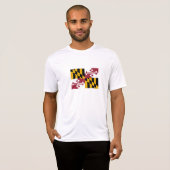 Vlag van Maryland T-shirt (Voorkant volledig)