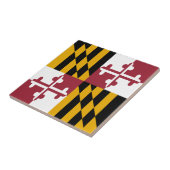 Vlag van Maryland Tegeltje (Zijkant)