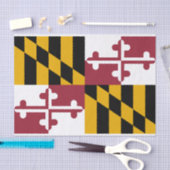 Vlag van Maryland Tissuepapier (Craft)