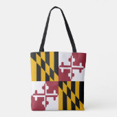 Vlag van Maryland Tote Bag (Achterkant)