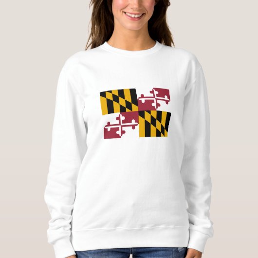 Vlag van Maryland Trui (Voorkant)
