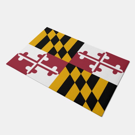 Vlag van Maryland (VS-staat) Deurmat (Schuin)