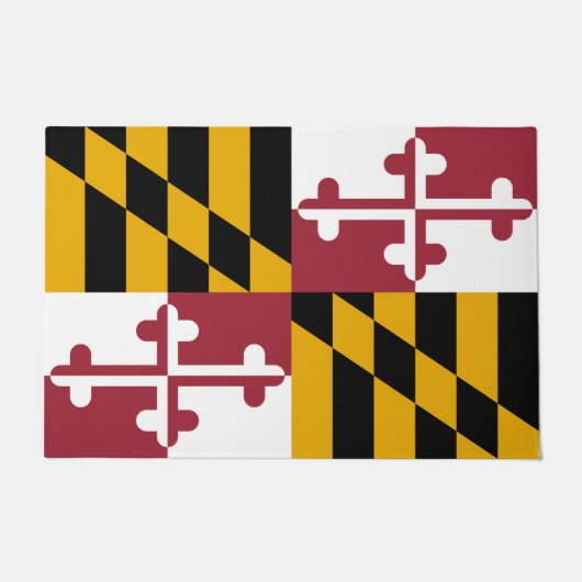 Vlag van Maryland (VS-staat) Deurmat (Voorkant)