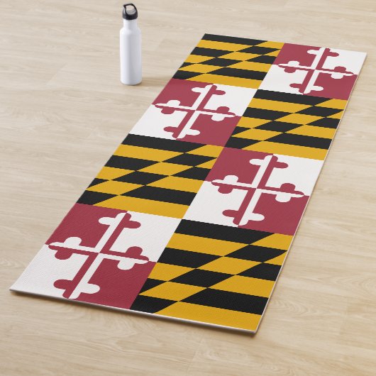 Vlag van Maryland (VS-staat) Yogamat (In situ)