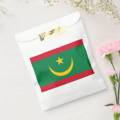 Vlag van Mauritanië Bedankzakje (Gezegeld)