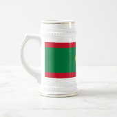 Vlag van Mauritanië Bierpul (Links)