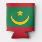 Vlag van Mauritanië Blikjeskoeler (Voorkant)