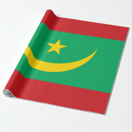 Vlag van Mauritanië Cadeaupapier