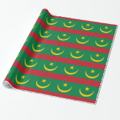 Vlag van Mauritanië Cadeaupapier (Uitgerold)