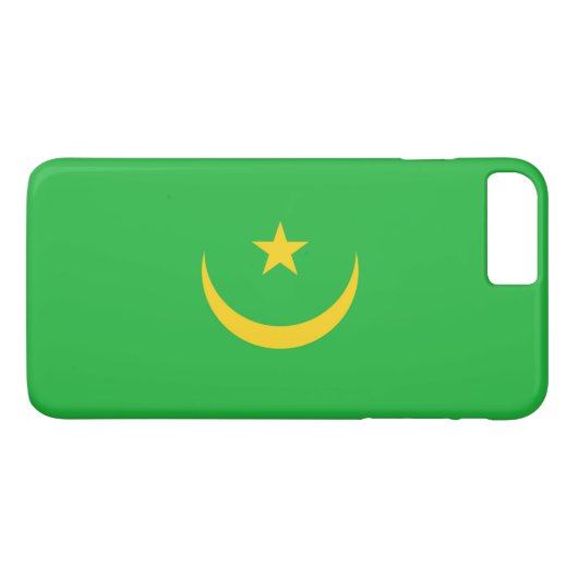 Vlag van Mauritanië Case-Mate iPhone Case (Achterkant (Horizontaal))