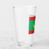 Vlag van Mauritanië Glas (Rechts)