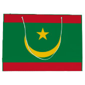 Vlag van Mauritanië Groot Cadeauzakje (Achterkant)