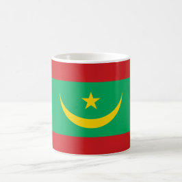 Vlag van Mauritanië Koffiemok