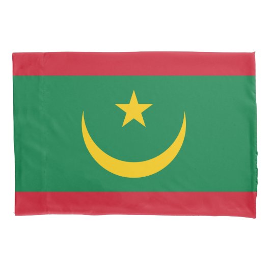 Vlag van Mauritanië Kussensloop (Voorkant)