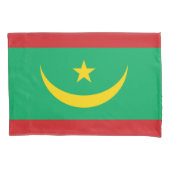 Vlag van Mauritanië Kussensloop (Voorkant-Links)