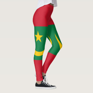 Vlag van Mauritanië Leggings