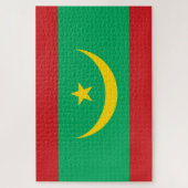 Vlag van Mauritanië Legpuzzel (Verticaal)