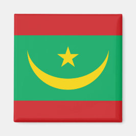 Vlag van Mauritanië Magneet