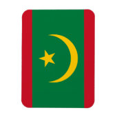 Vlag van Mauritanië Magneet (Verticaal)
