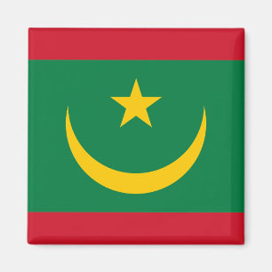 Vlag van Mauritanië Magneet