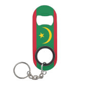 Vlag van Mauritanië Mini Flessenopener (Voorkant)