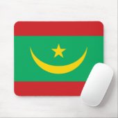Vlag van Mauritanië Muismat (Met muis)