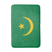 Vlag van Mauritanië oud Badmat (Voorkant Verticaal)