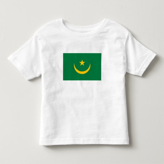 Vlag van Mauritanië oud Kinder Shirts (Voorkant)