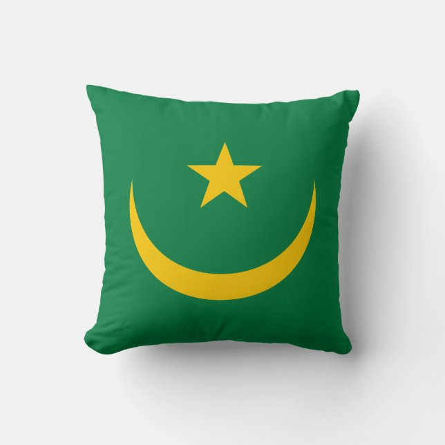 Vlag van Mauritanië oud Kussen (Voorkant)