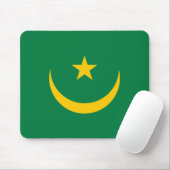 Vlag van Mauritanië oud Muismat (Met muis)