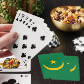 Vlag van Mauritanië oud Pokerkaarten (Insitu)