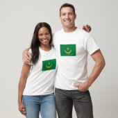 Vlag van Mauritanië oud T-shirt (Unisex)