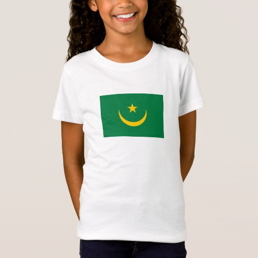 Vlag van Mauritanië oud T-shirt (Voorkant)