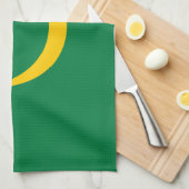 Vlag van Mauritanië oud Theedoek (Quarter Fold)