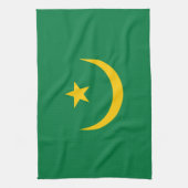 Vlag van Mauritanië oud Theedoek (Verticaal)