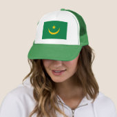 Vlag van Mauritanië oud Trucker Pet (In situ)