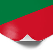Vlag van Mauritanië Perfect Poster (Hoek)