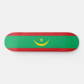 Vlag van Mauritanië Persoonlijk Skateboard (Horizontaal)